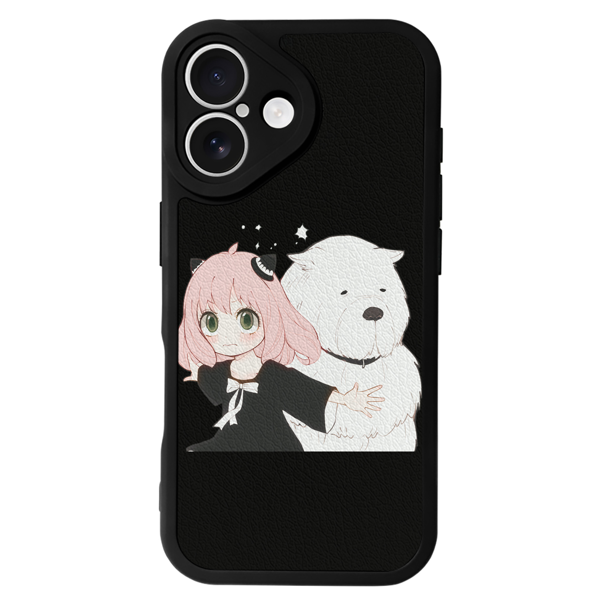 （画像用） SPY×FAMILY间谍家家酒 【iPhone 16シリーズ対応】シリコンスマホケース（レザー調） 材質：シリコン